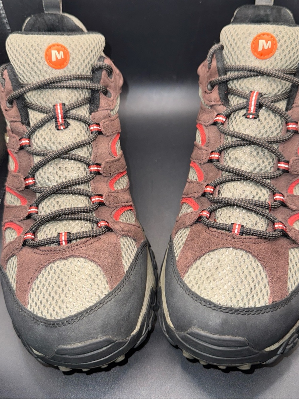 Size 13 - Merrell Moab 3 Ventilator Espresso Brown Hiking Shoes, J39723, No Box